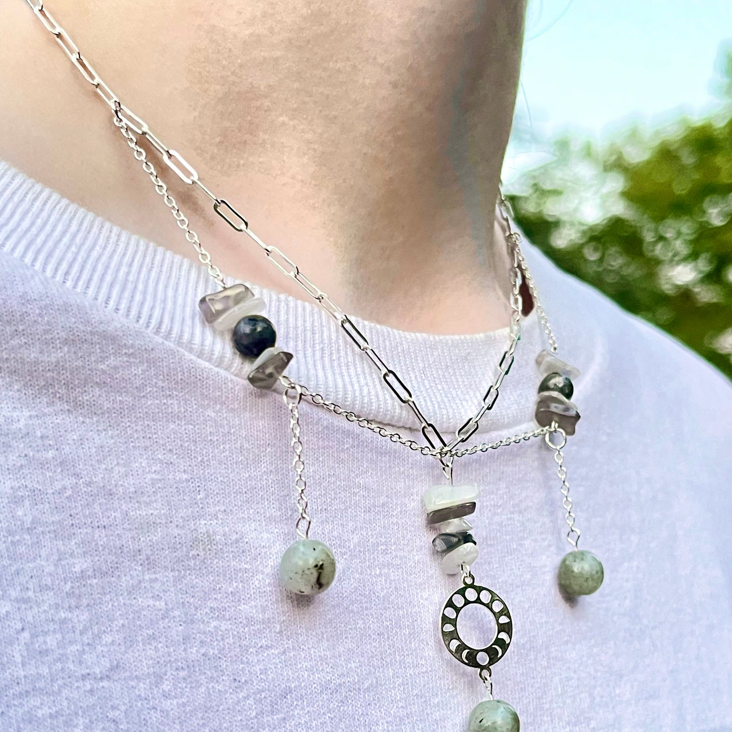 going through phases necklace