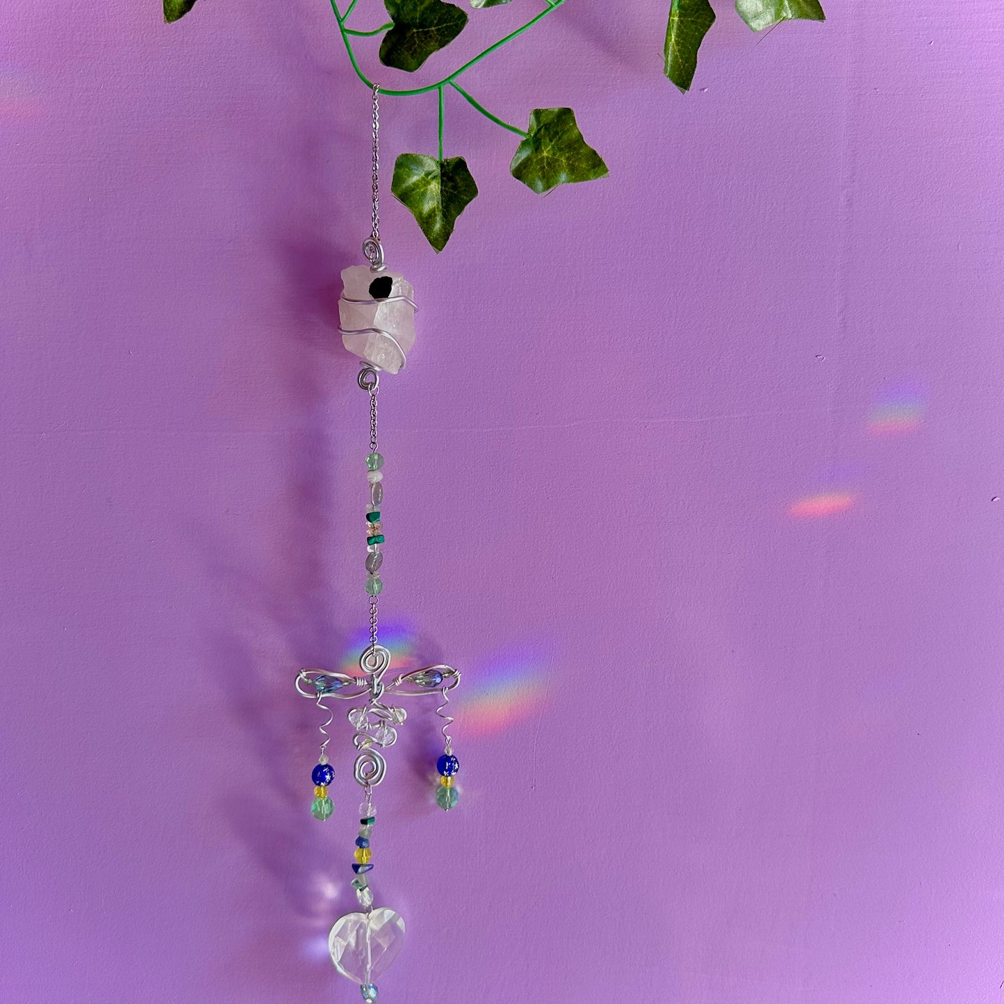 dragonfly garden suncatcher