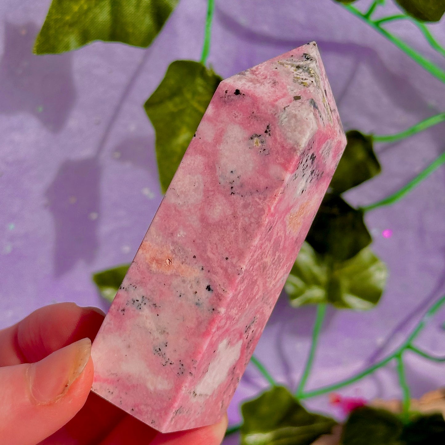 peruvian rhodonite towers ~ choose your own