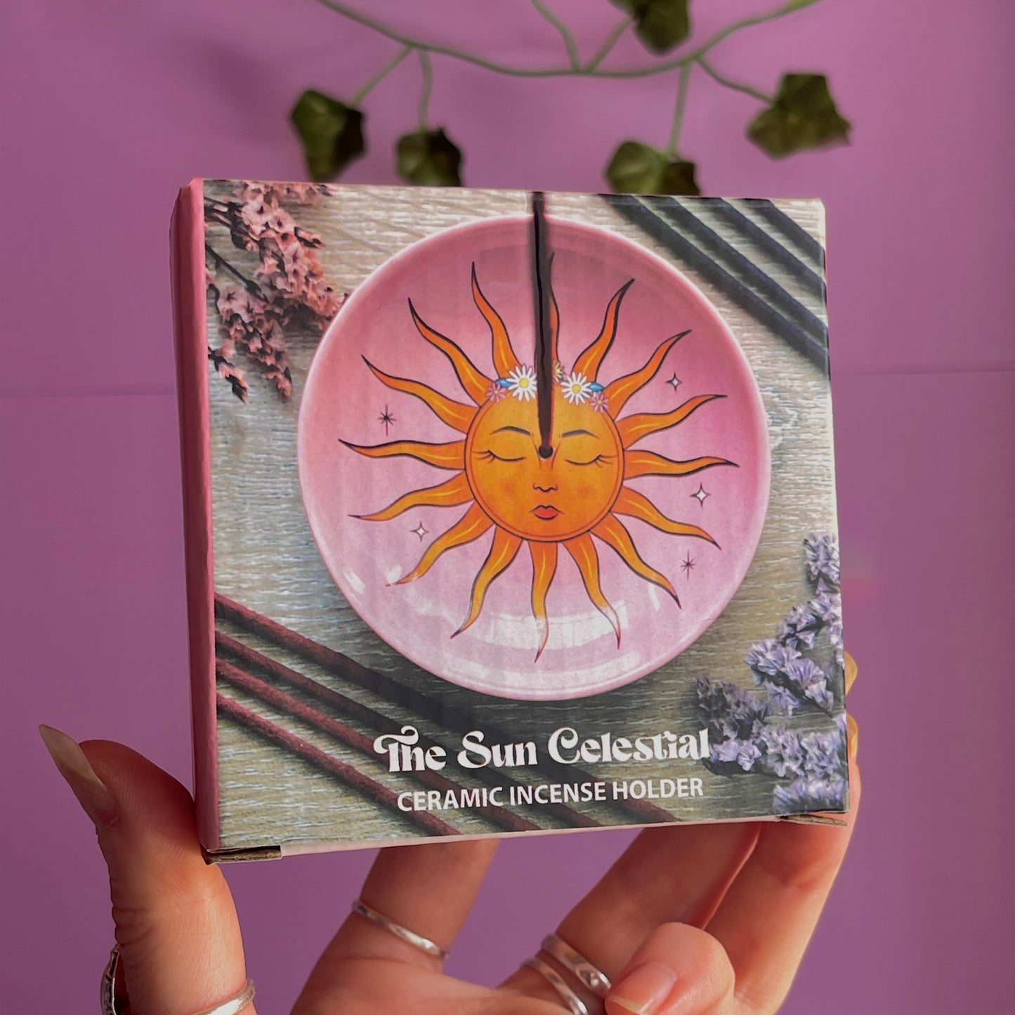 the sun celestial incense holder
