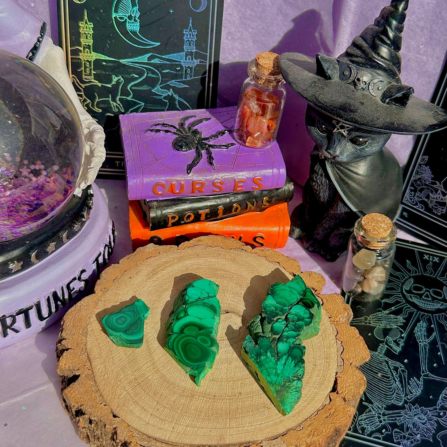 dalles de malachite ~ choisissez la vôtre