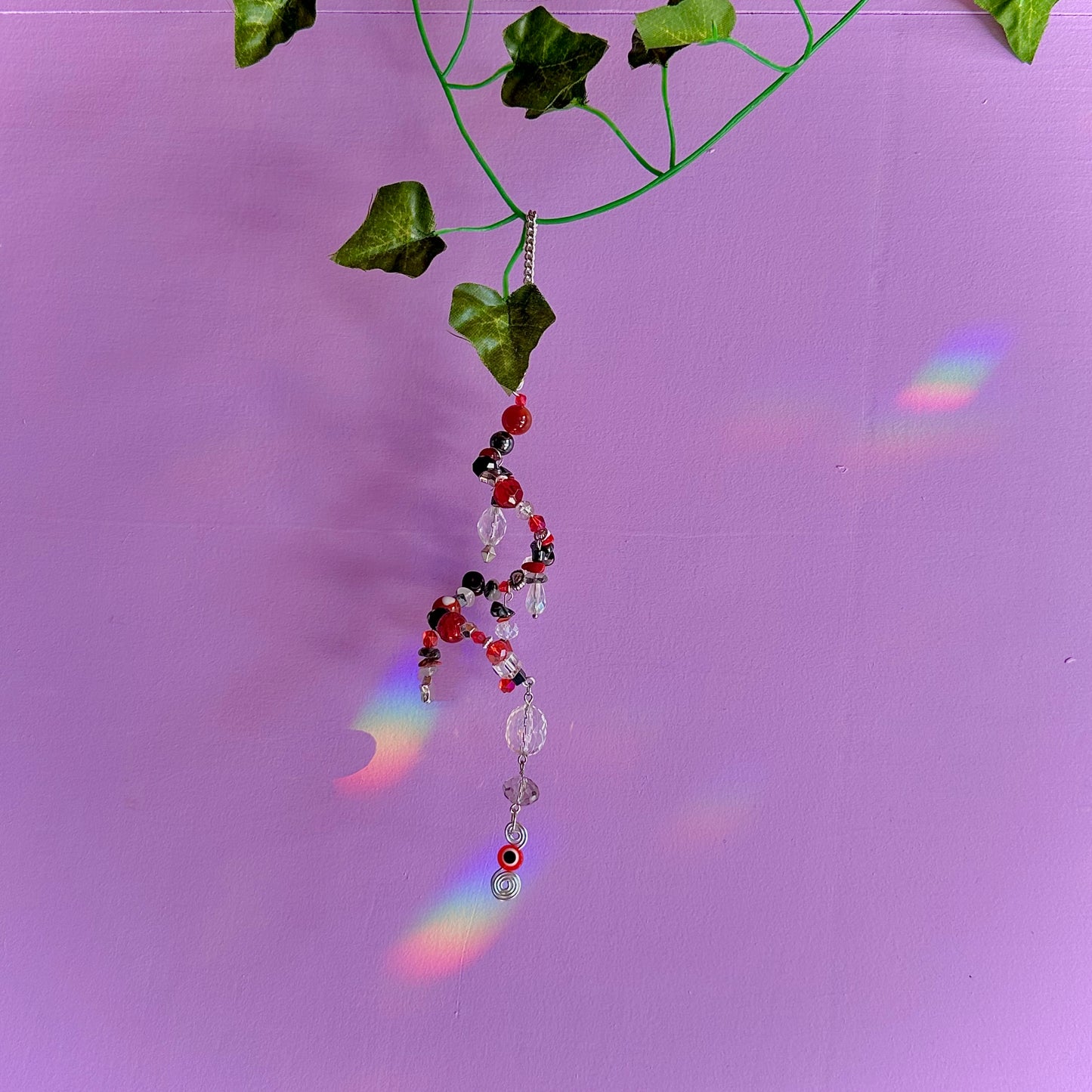 dark spiral suncatcher