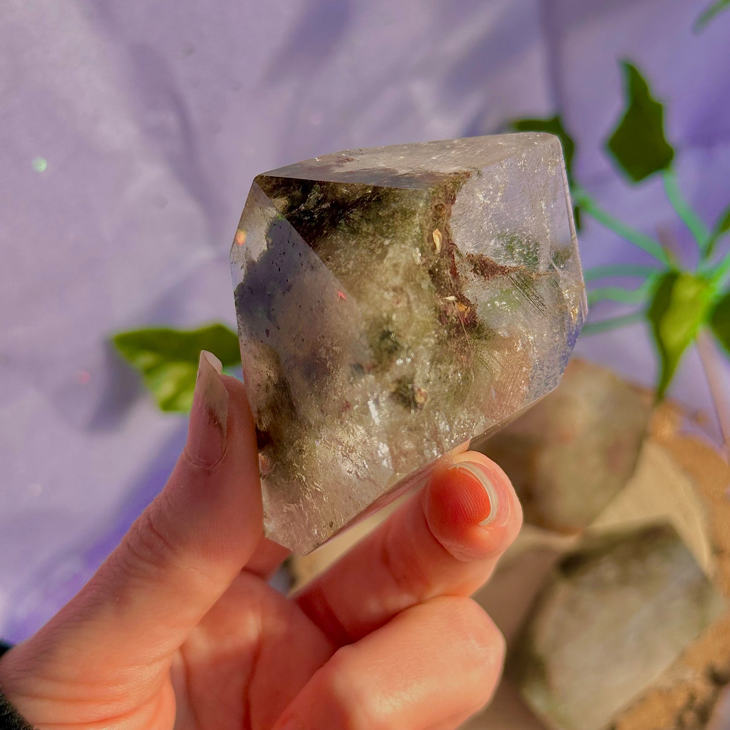garden quartz freeform ~ intuitively chosen