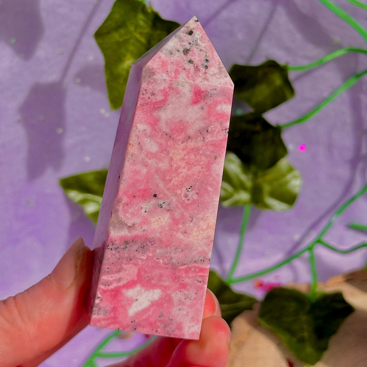 peruvian rhodonite towers ~ choose your own