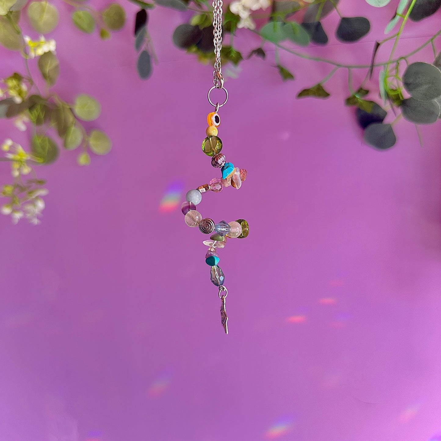 dolly mixture spiral car charm