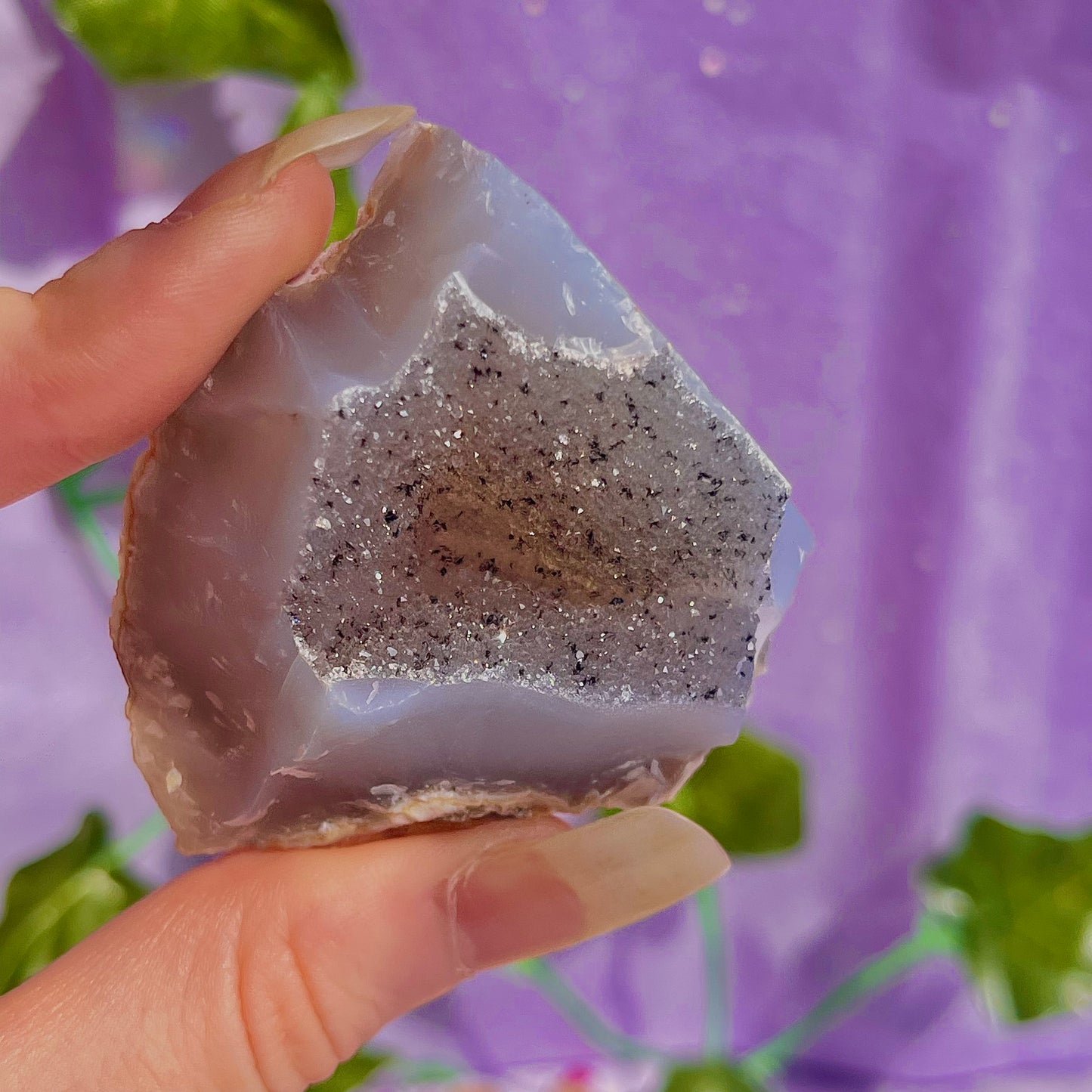 druzy agate geodes D1-5