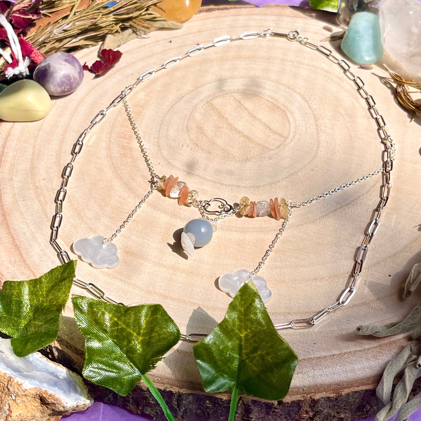 head in the clouds necklace