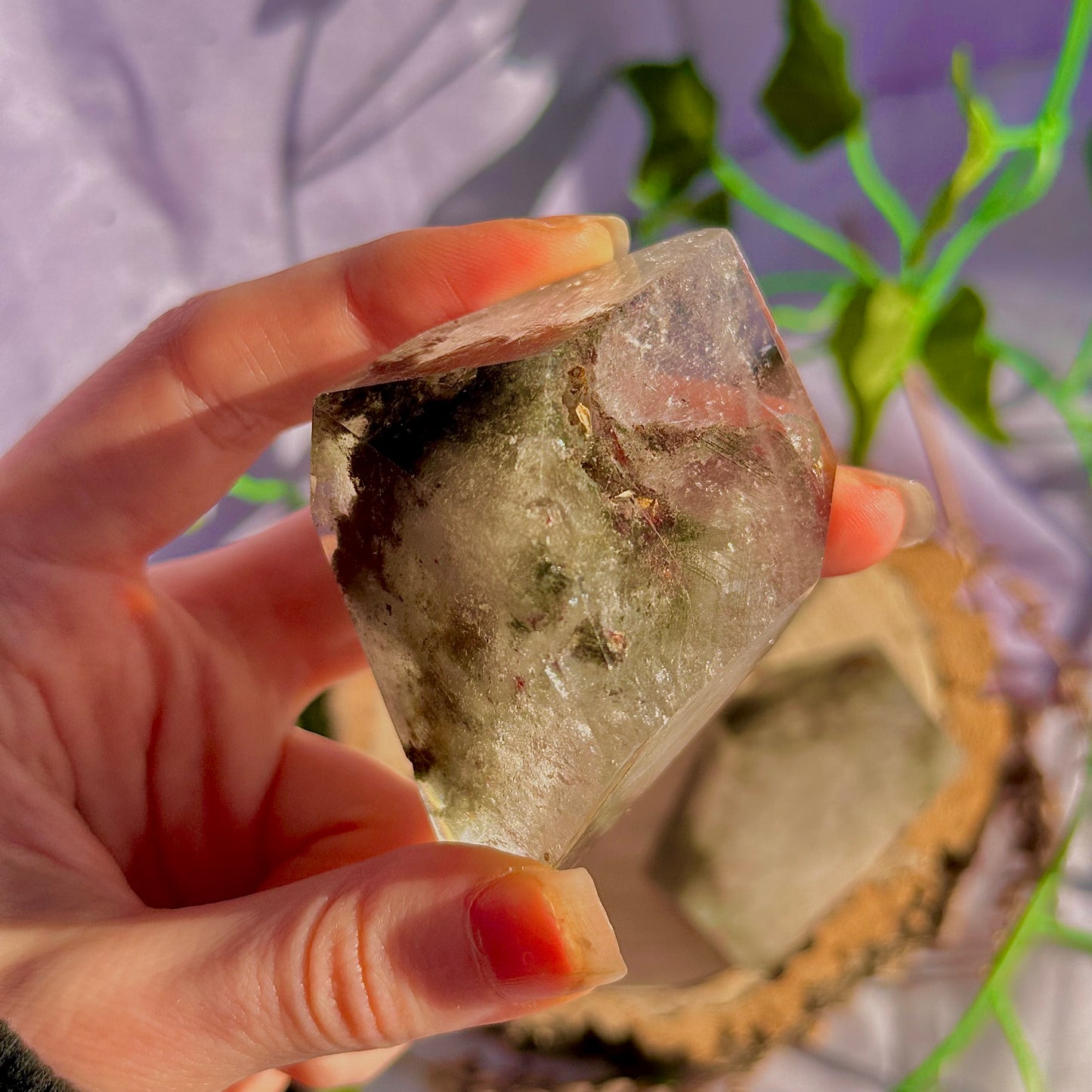 garden quartz freeform ~ intuitively chosen