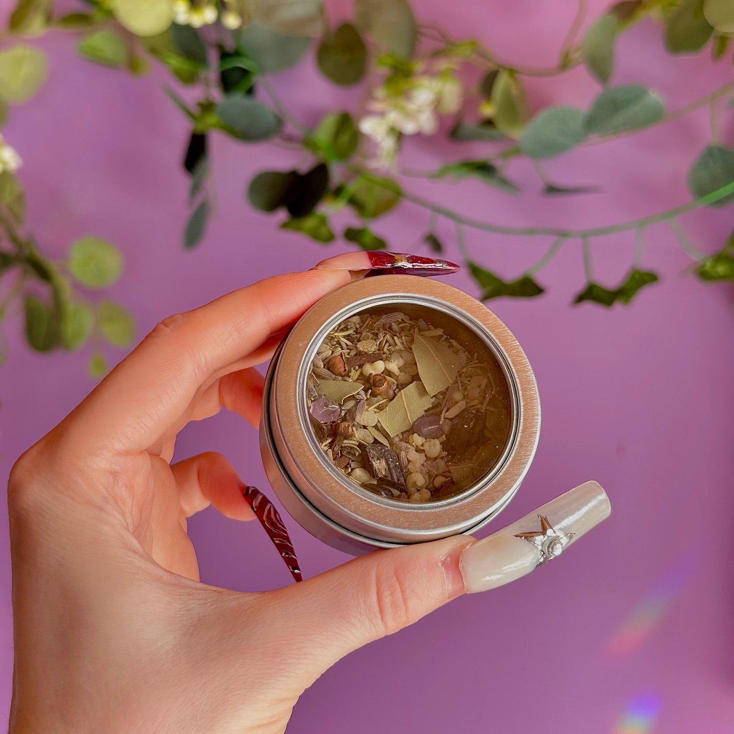 handmade spell blend tins ~ choose your intention