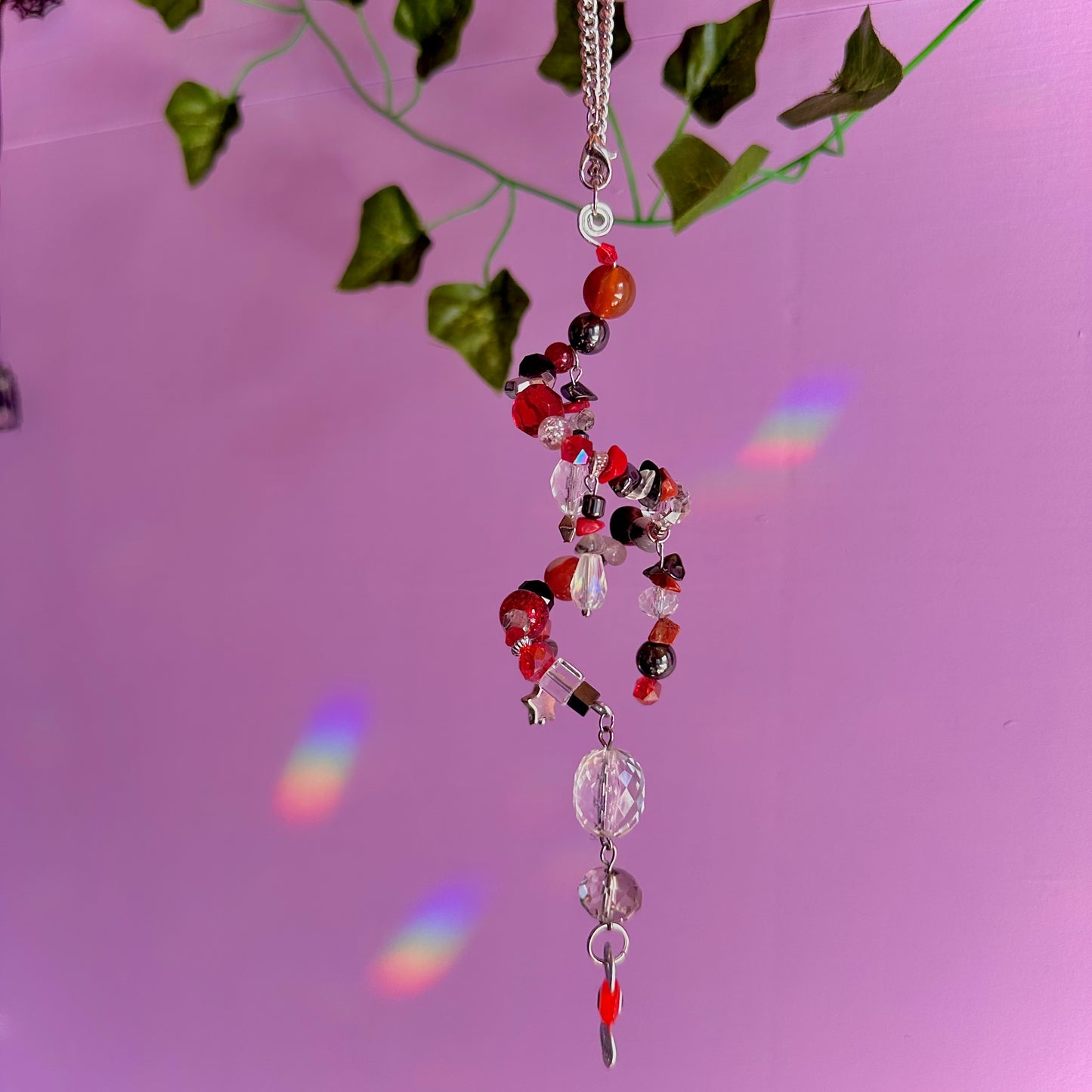 dark spiral suncatcher