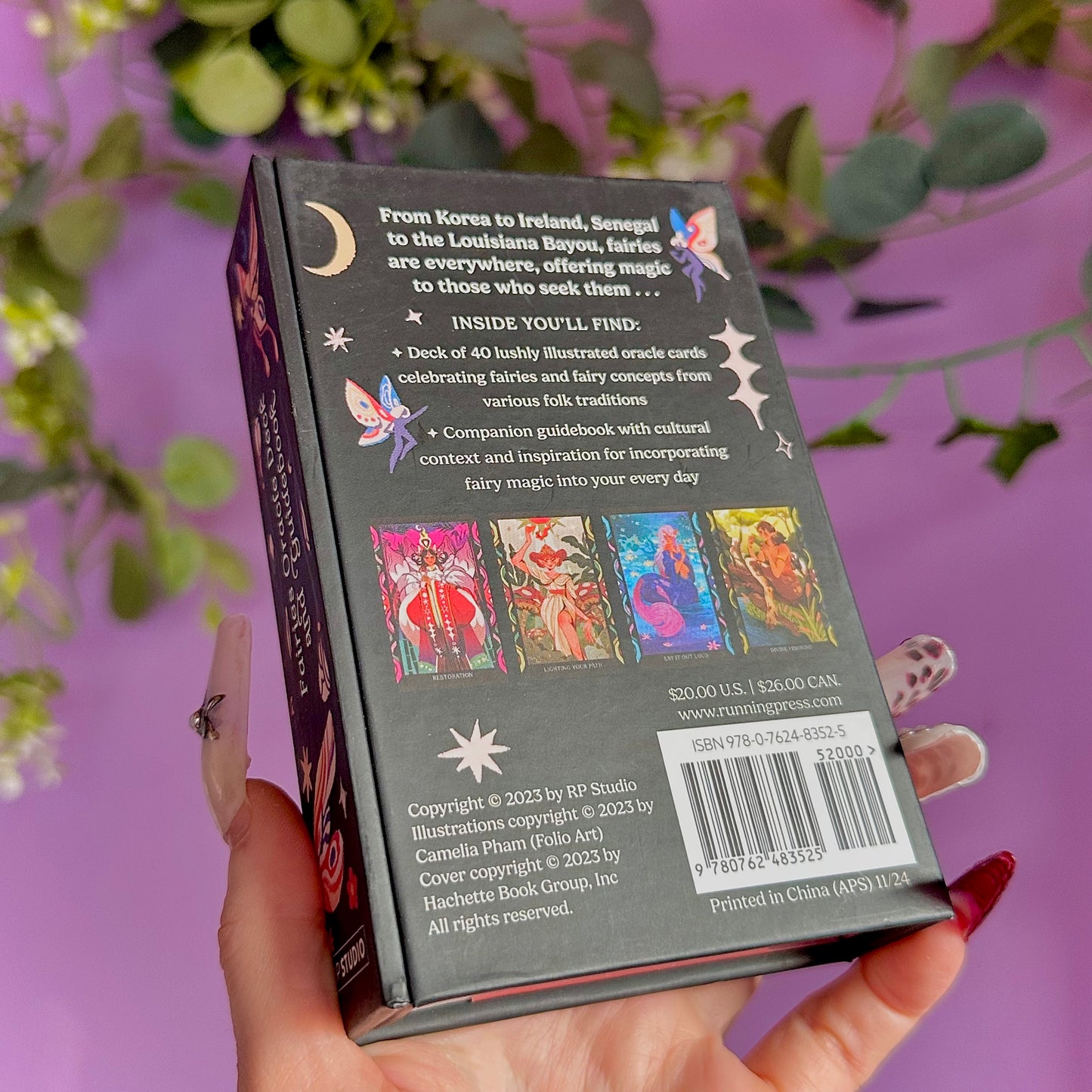 fairies oracle deck and guidebook