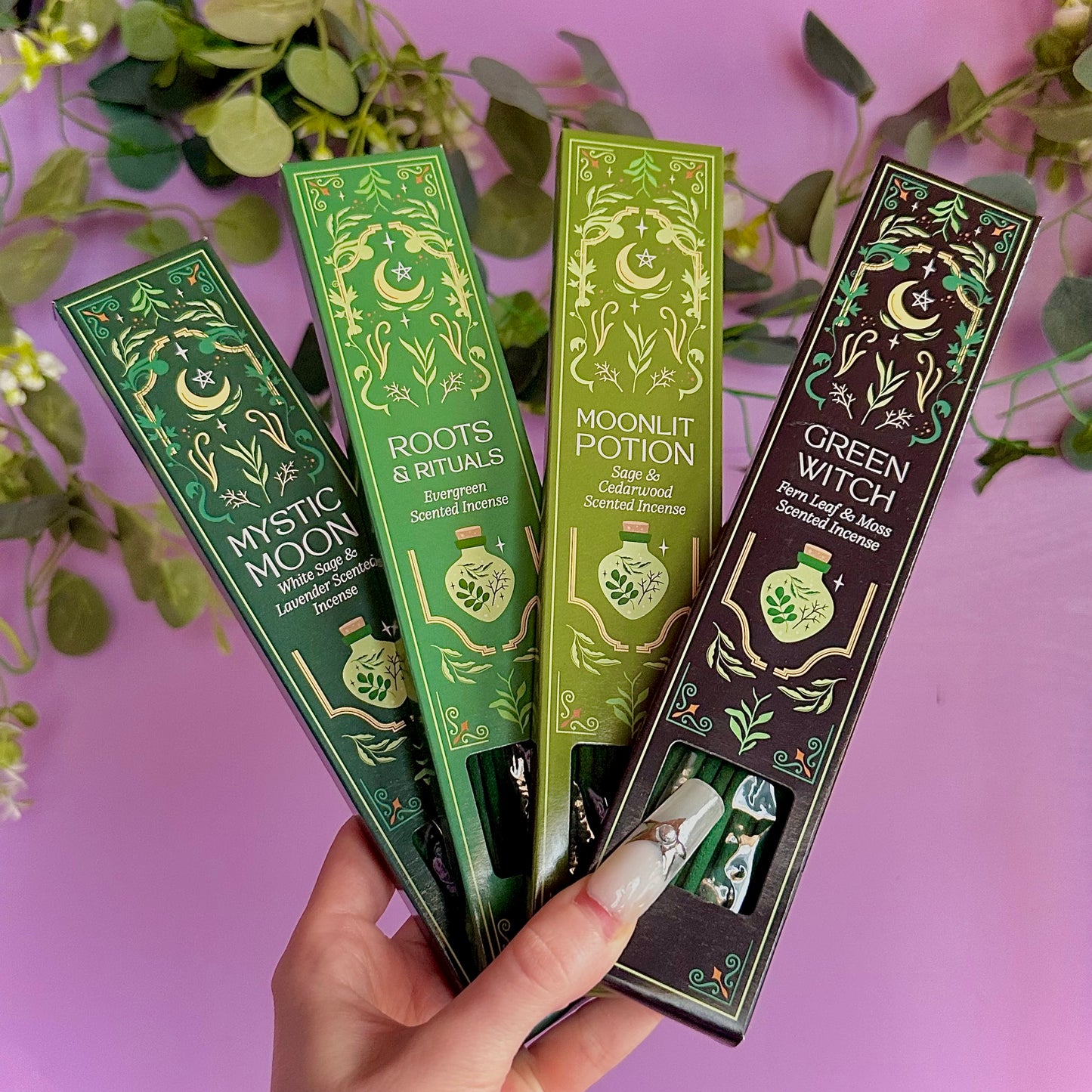 green witch incense selection ~ choose your own scent
