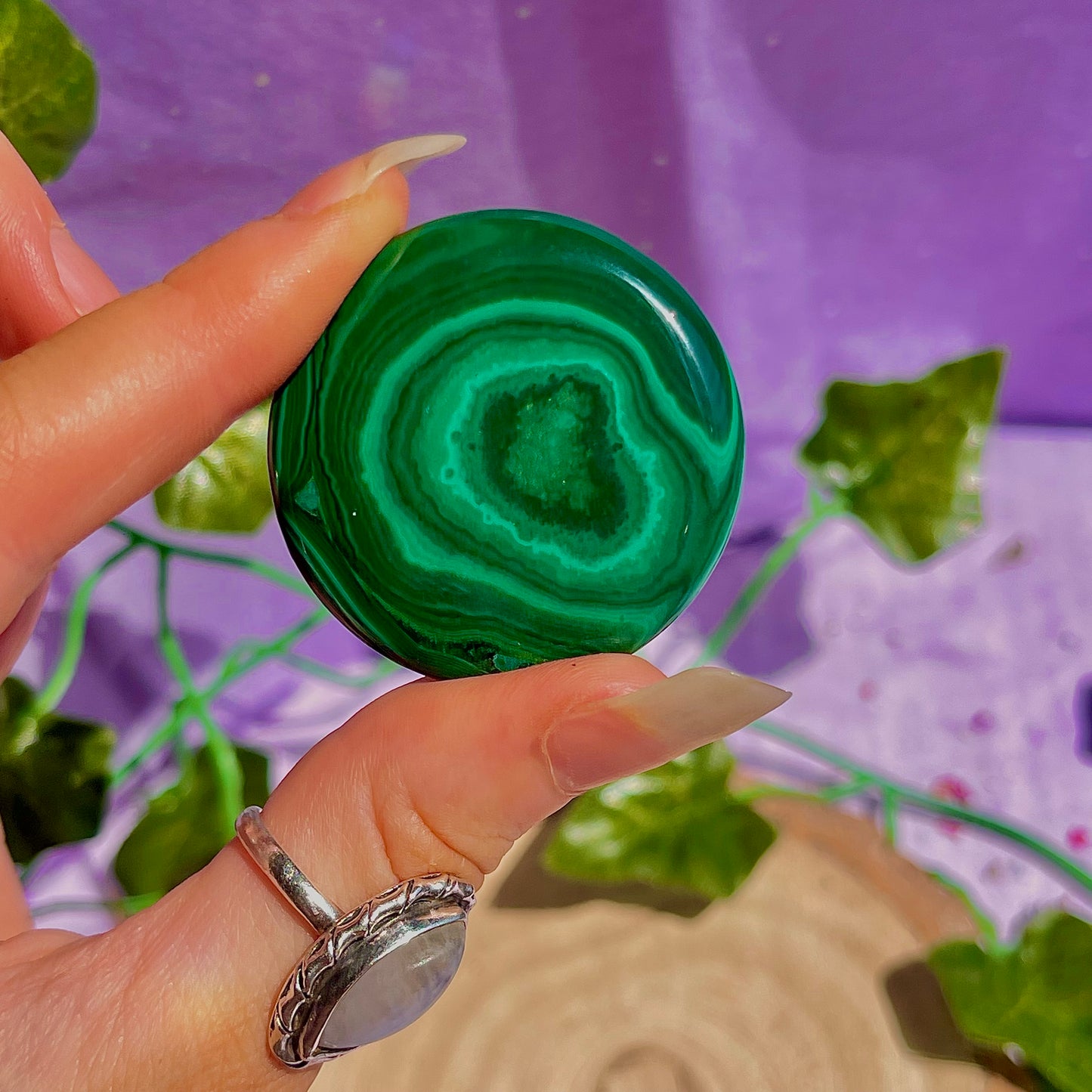malachite disc B