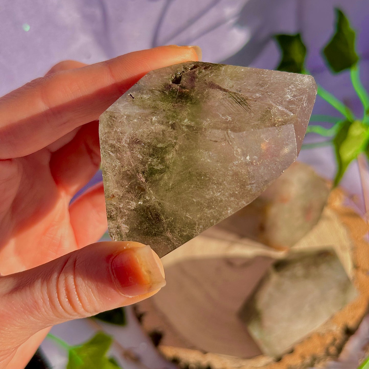 garden quartz freeform ~ intuitively chosen