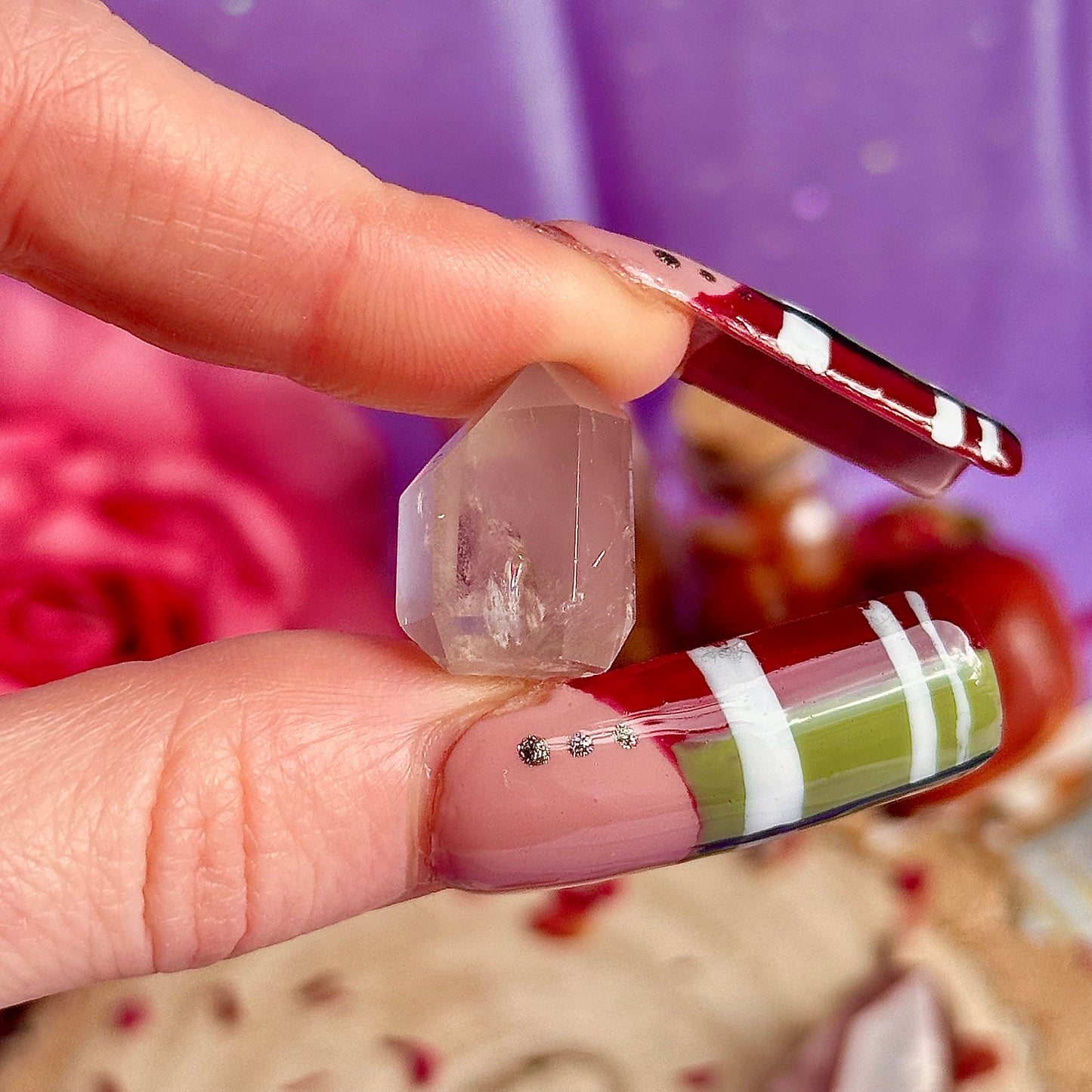 pink lithium quartz ~ choose your own