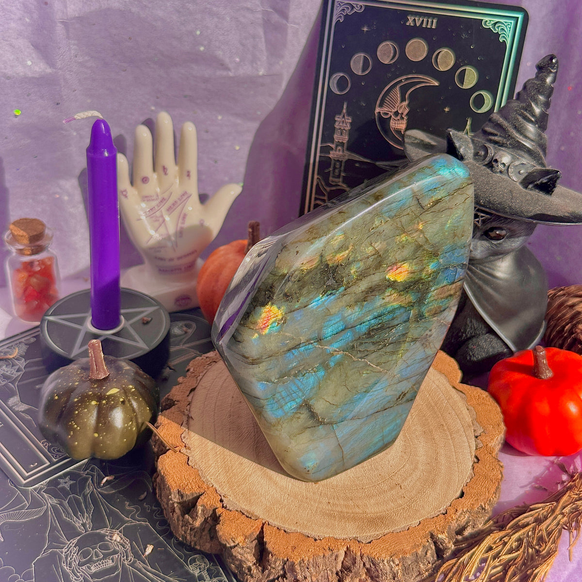 labradorite freeform large