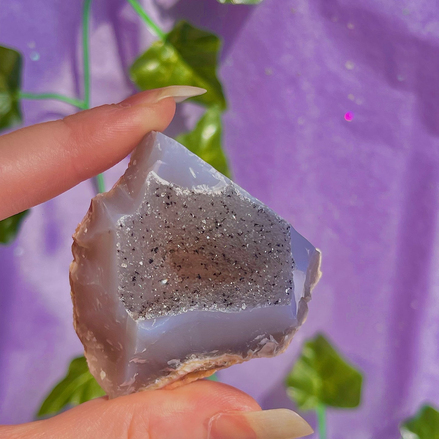 druzy agate geodes D1-5