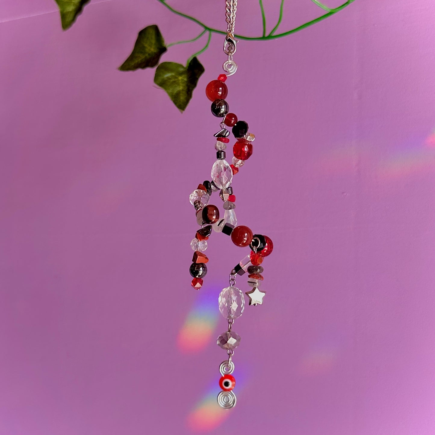 dark spiral suncatcher