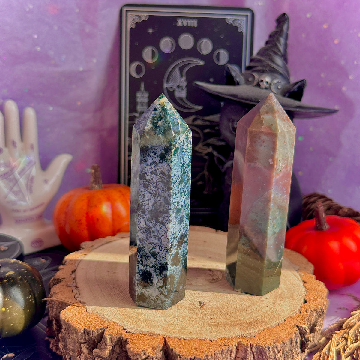 moss agate towers ~ choose your own