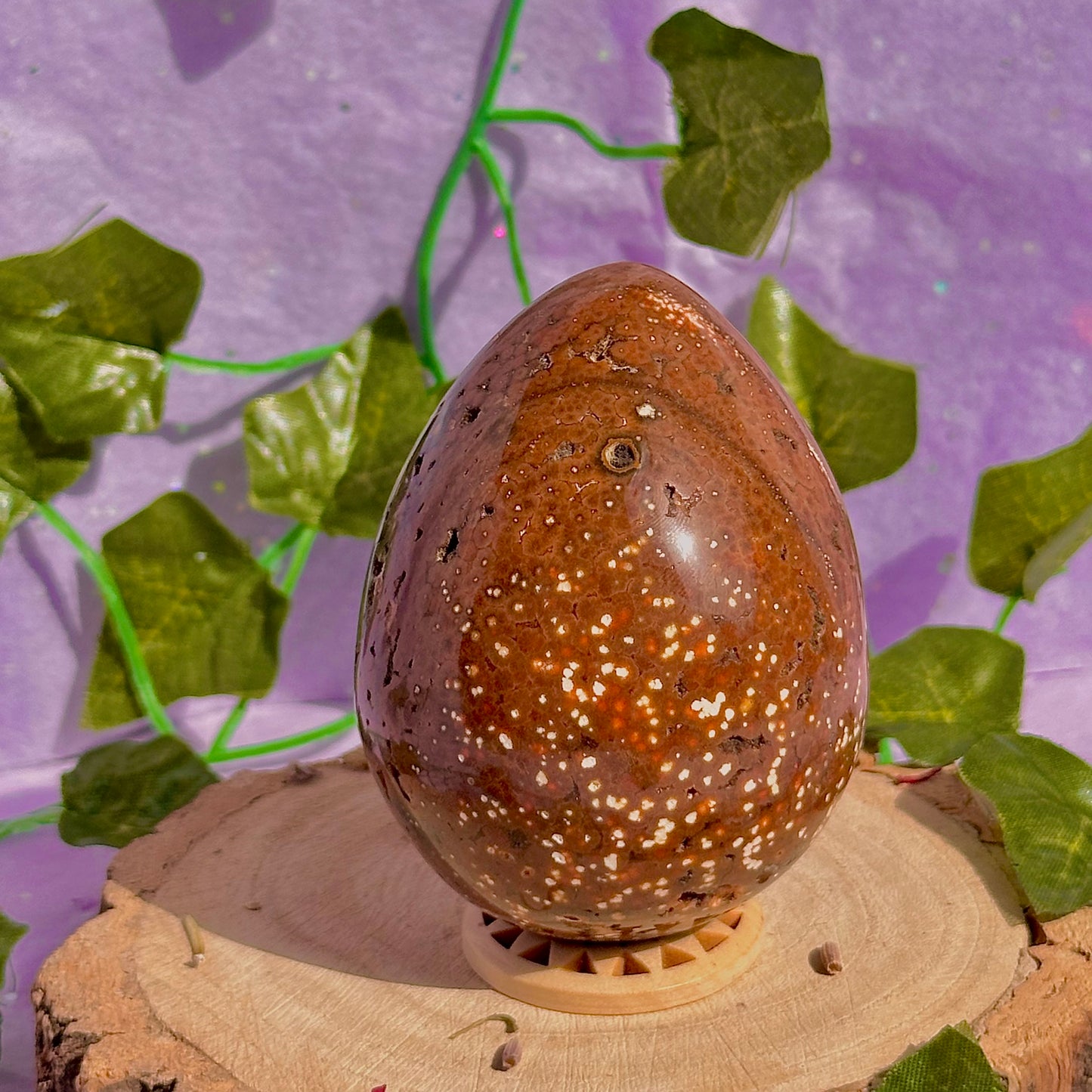 sea jasper big egg carving