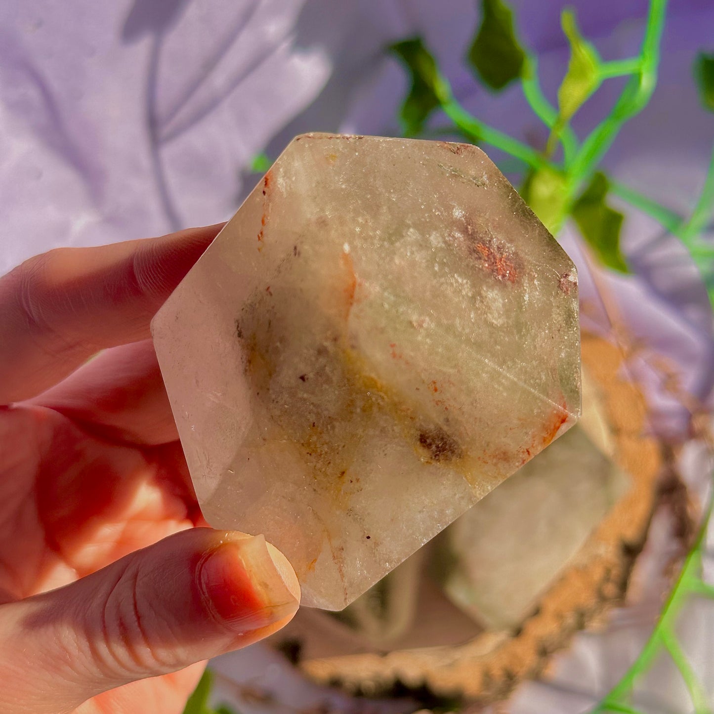 garden quartz freeform ~ intuitively chosen