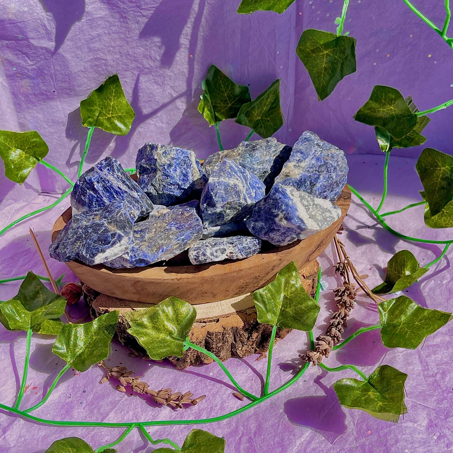 raw/rough sodalite