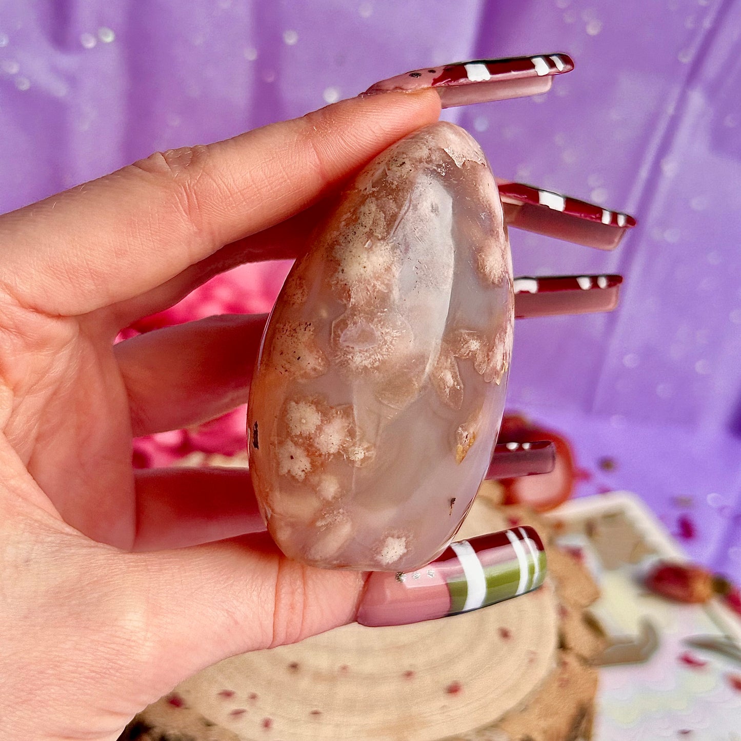 flower agate freeform B