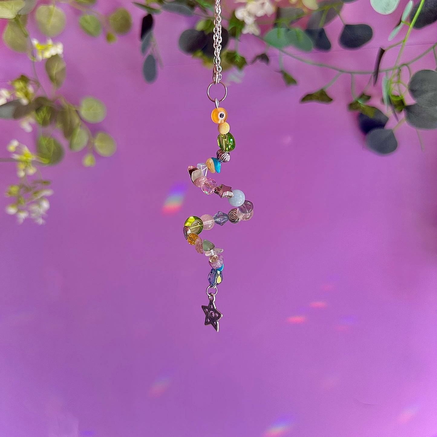 dolly mixture spiral car charm