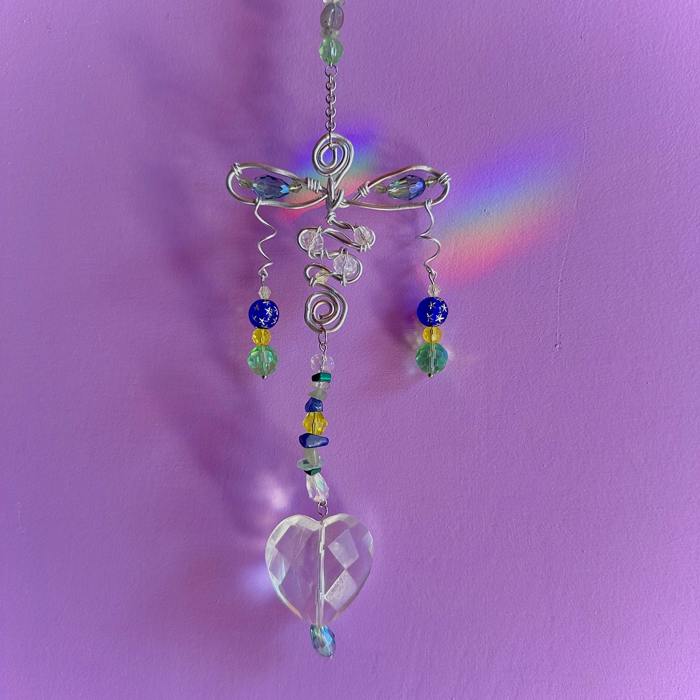 dragonfly garden suncatcher