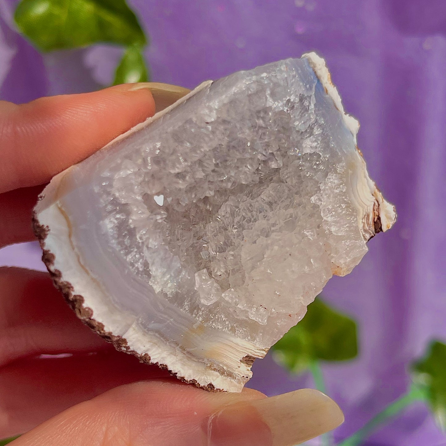 druzy agate geodes C1-5