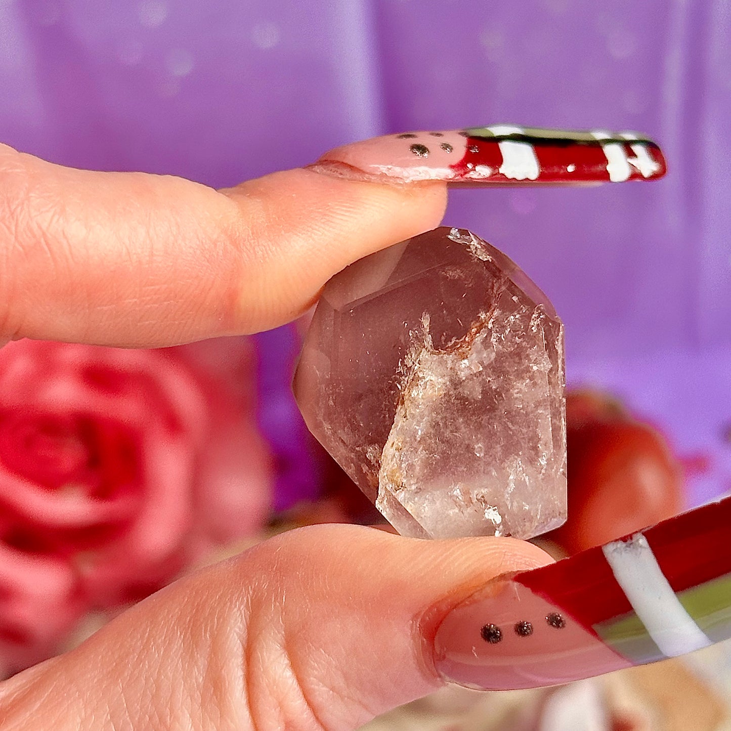 pink lithium quartz ~ choose your own