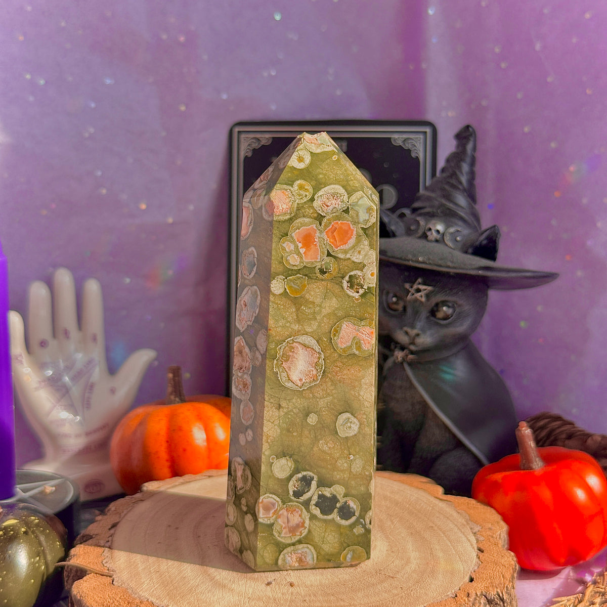 rainforest jasper chunky tower ~ imperfect