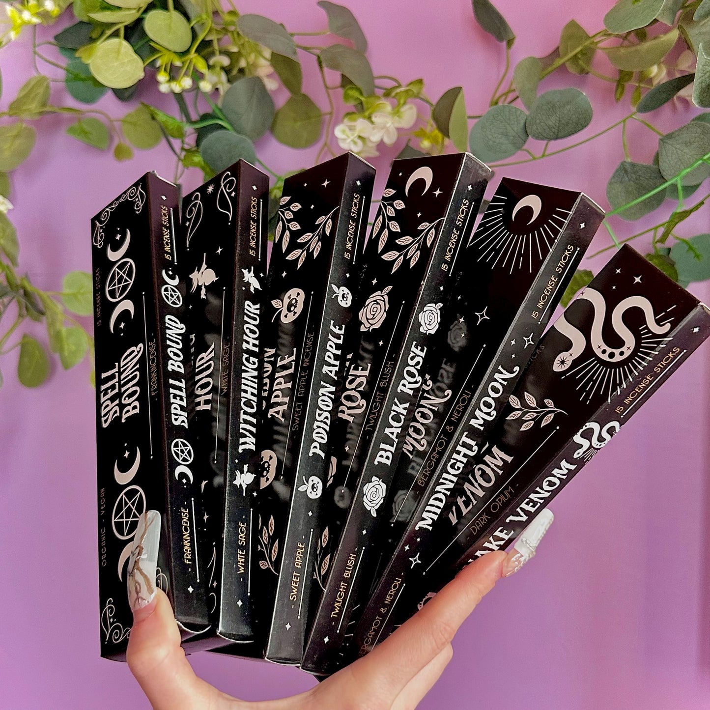 moonlight rituals incense selection ~ choose your scent