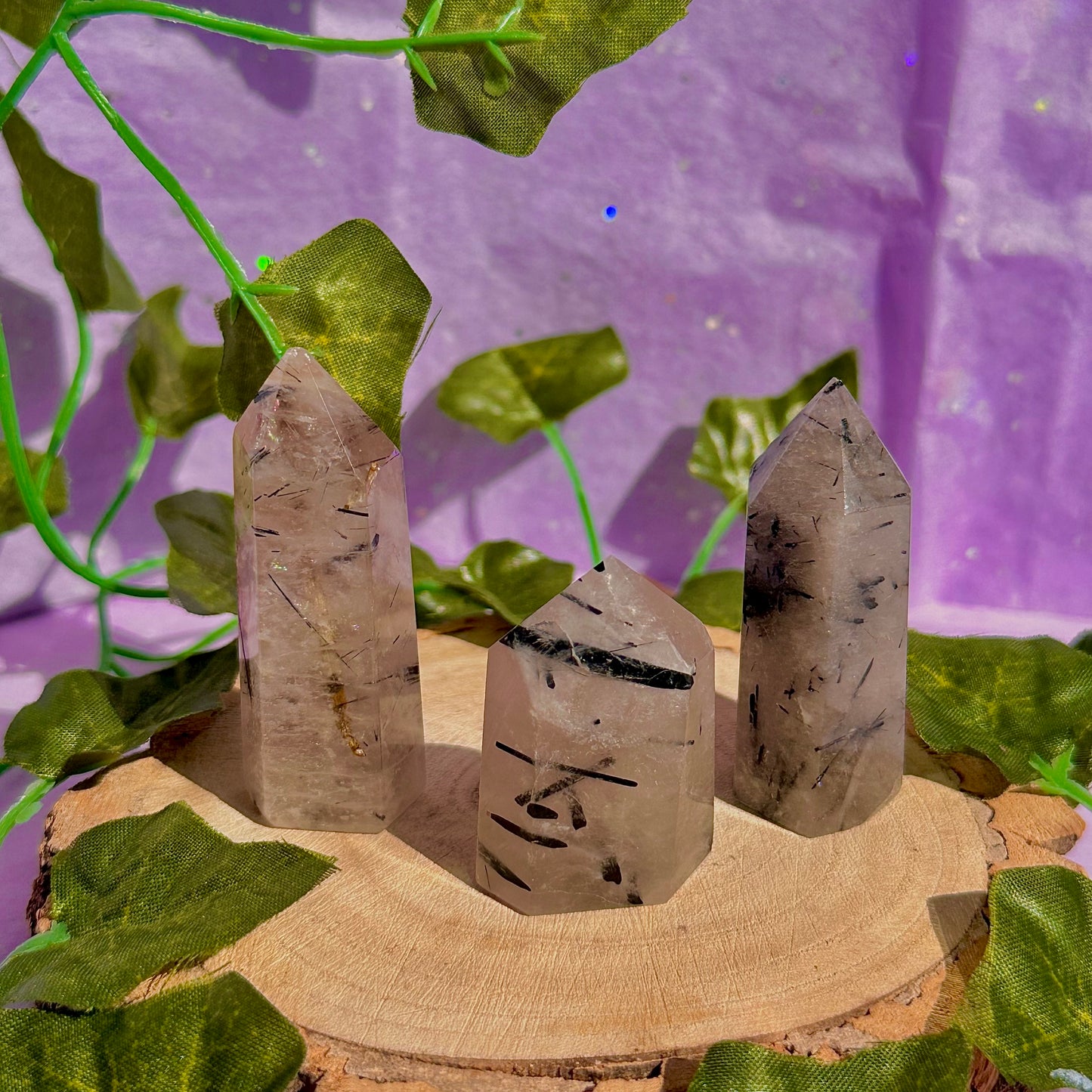 tourmaline in quartz small towers ~ choose your own