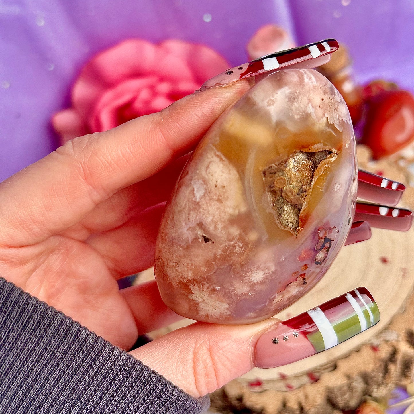flower agate freeform B