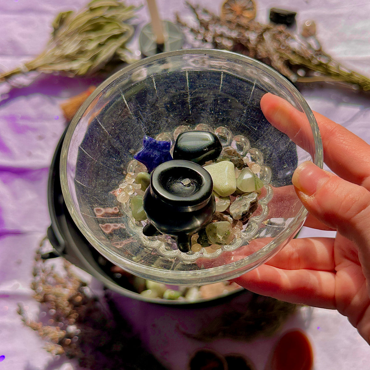 there’s a little witch in all of us crystal confetti mix