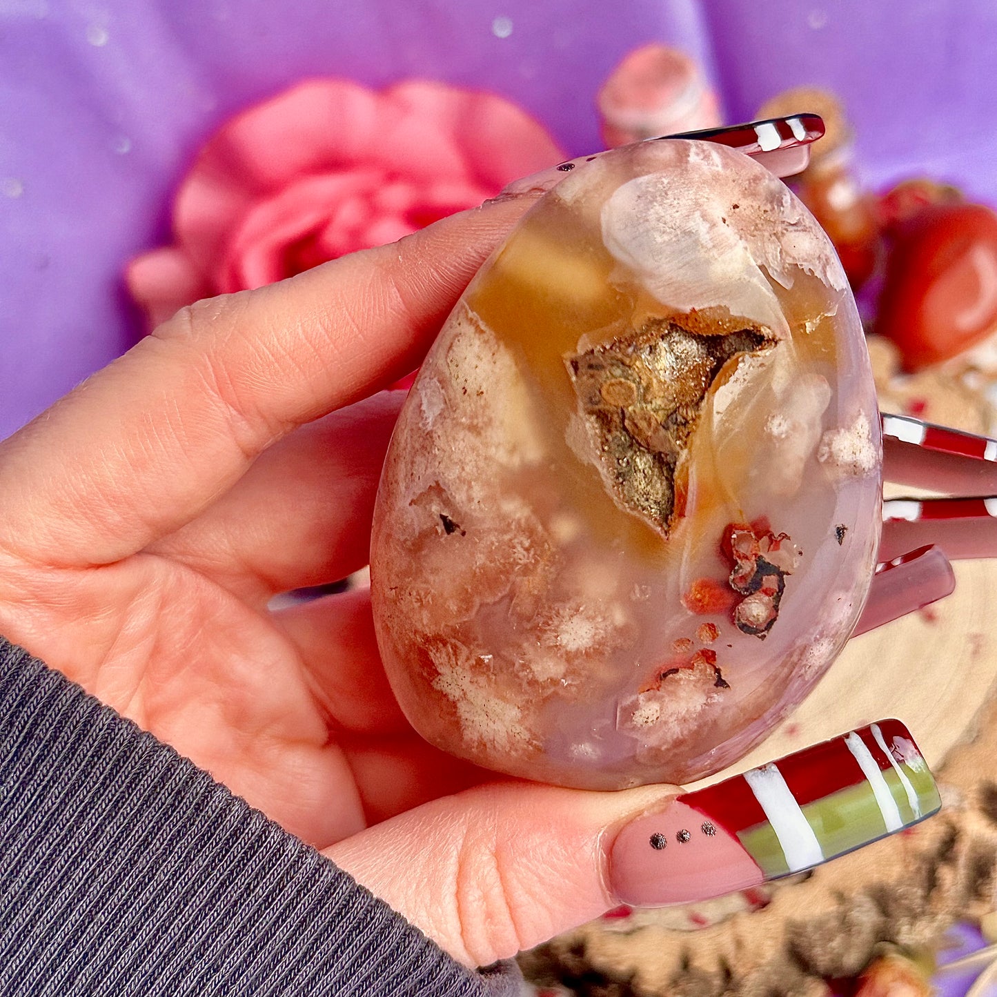 flower agate freeform B