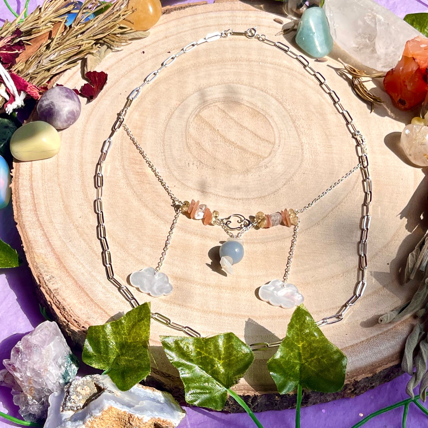 head in the clouds necklace