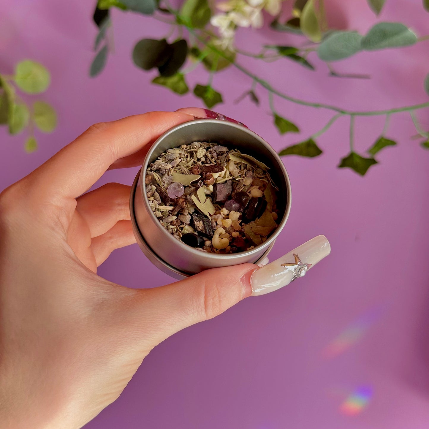 handmade spell blend tins ~ choose your intention
