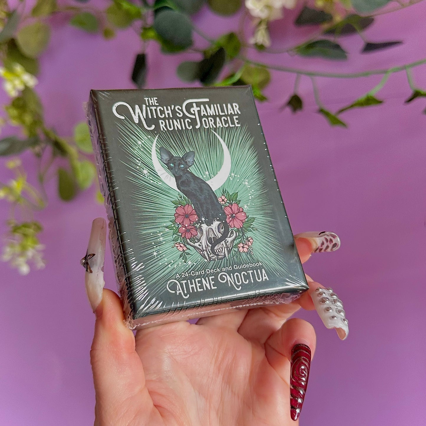 the witch’s familiar runic oracle deck