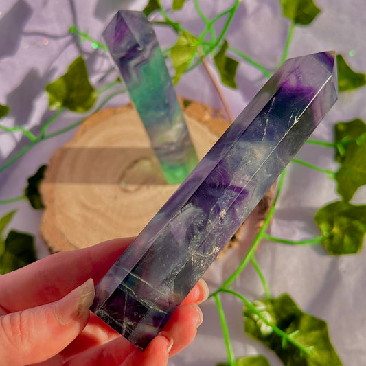 rainbow fluorite tower ~ choose your own