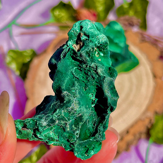 raw malachite specimens