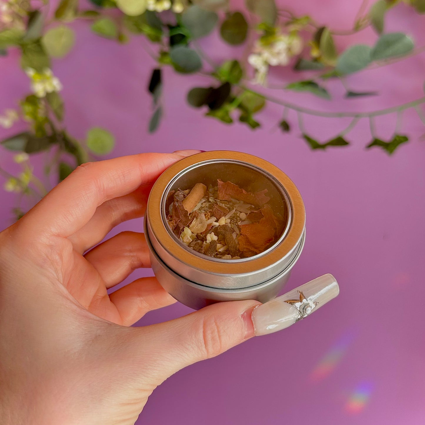 handmade spell blend tins ~ choose your intention