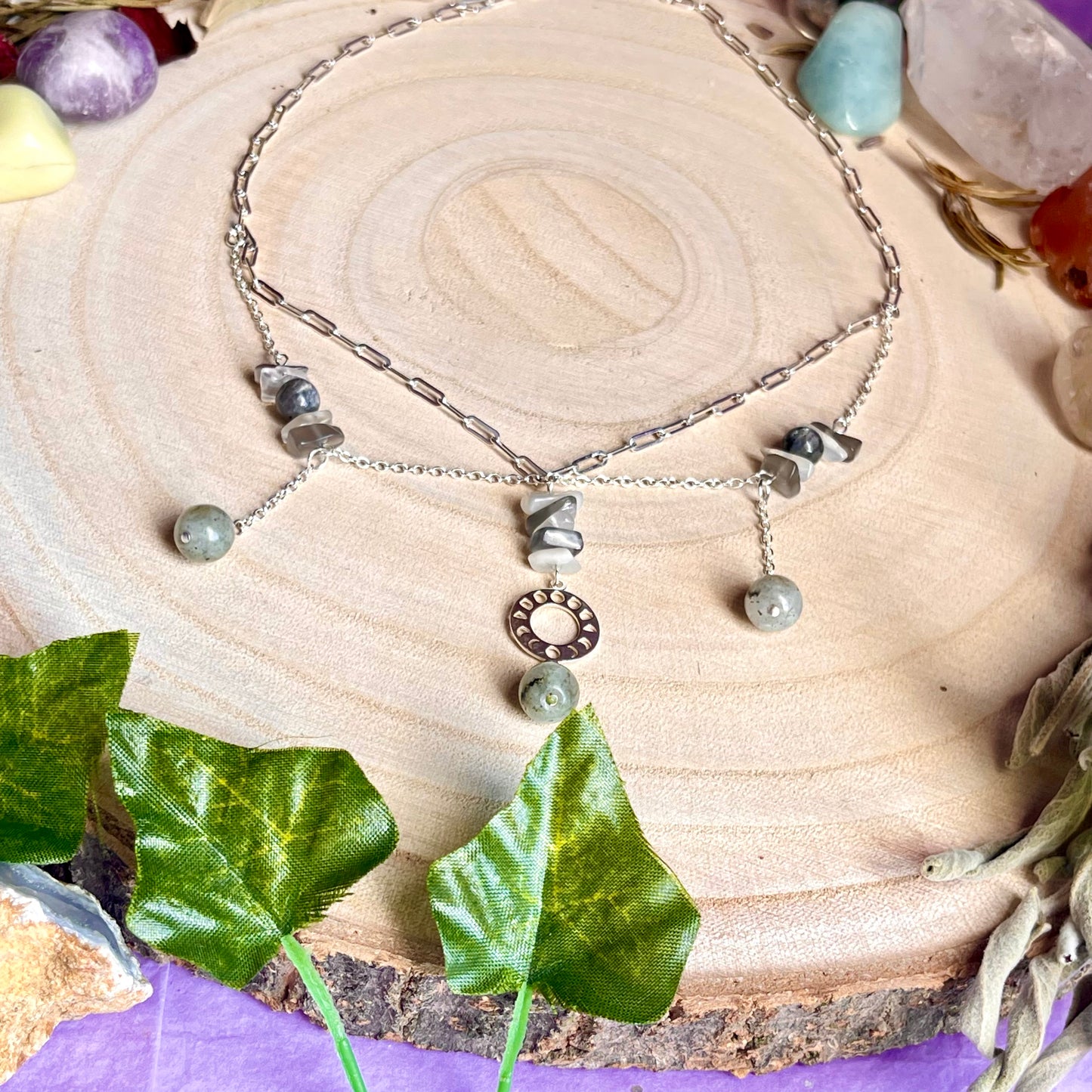 going through phases necklace