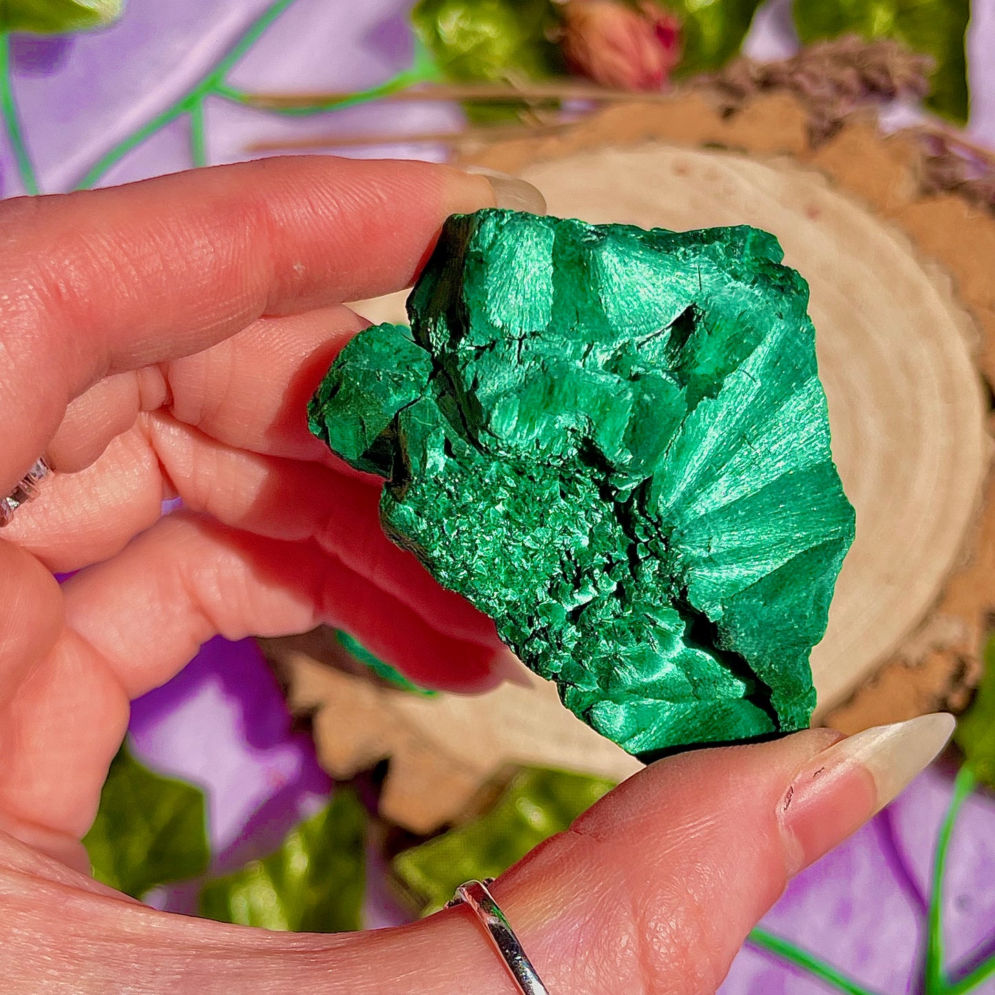 raw malachite specimens