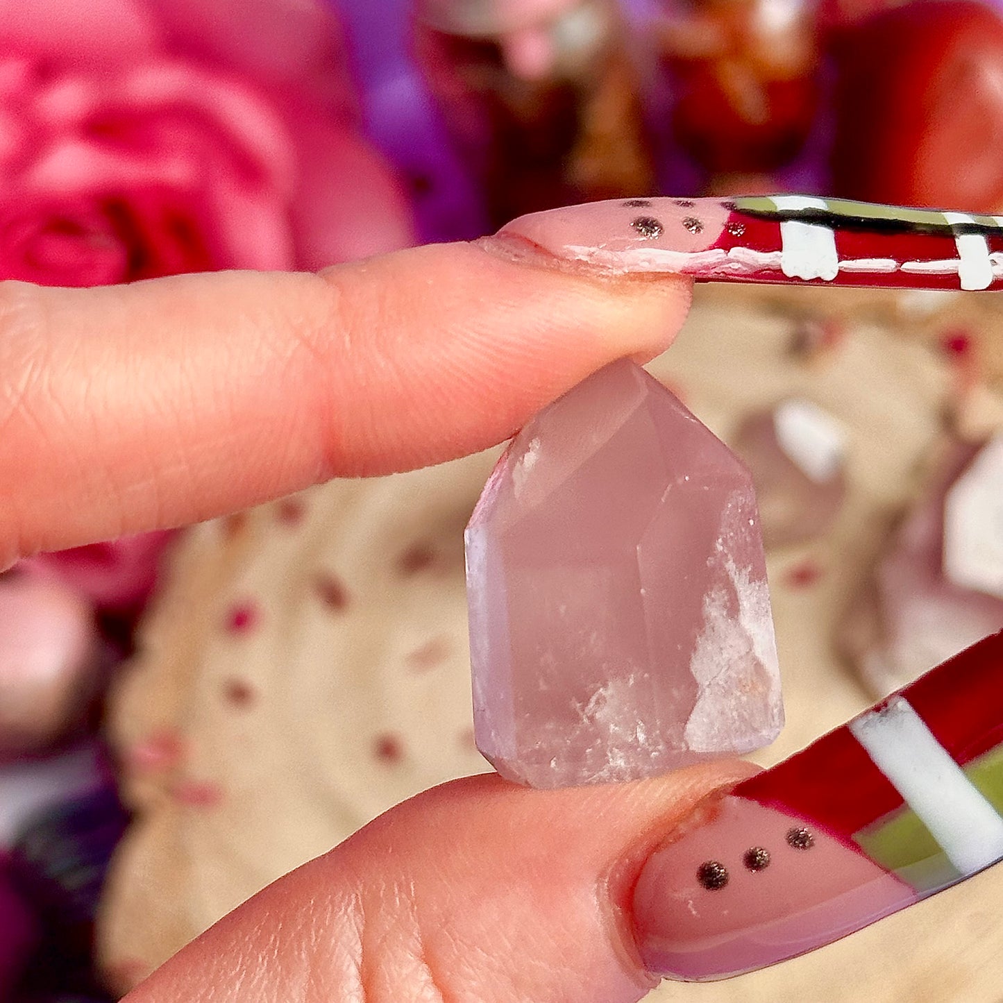 pink lithium quartz ~ choose your own