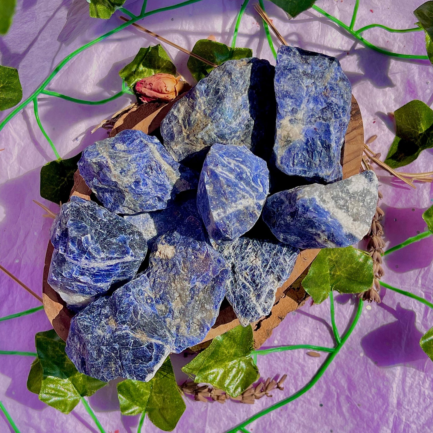 raw/rough sodalite
