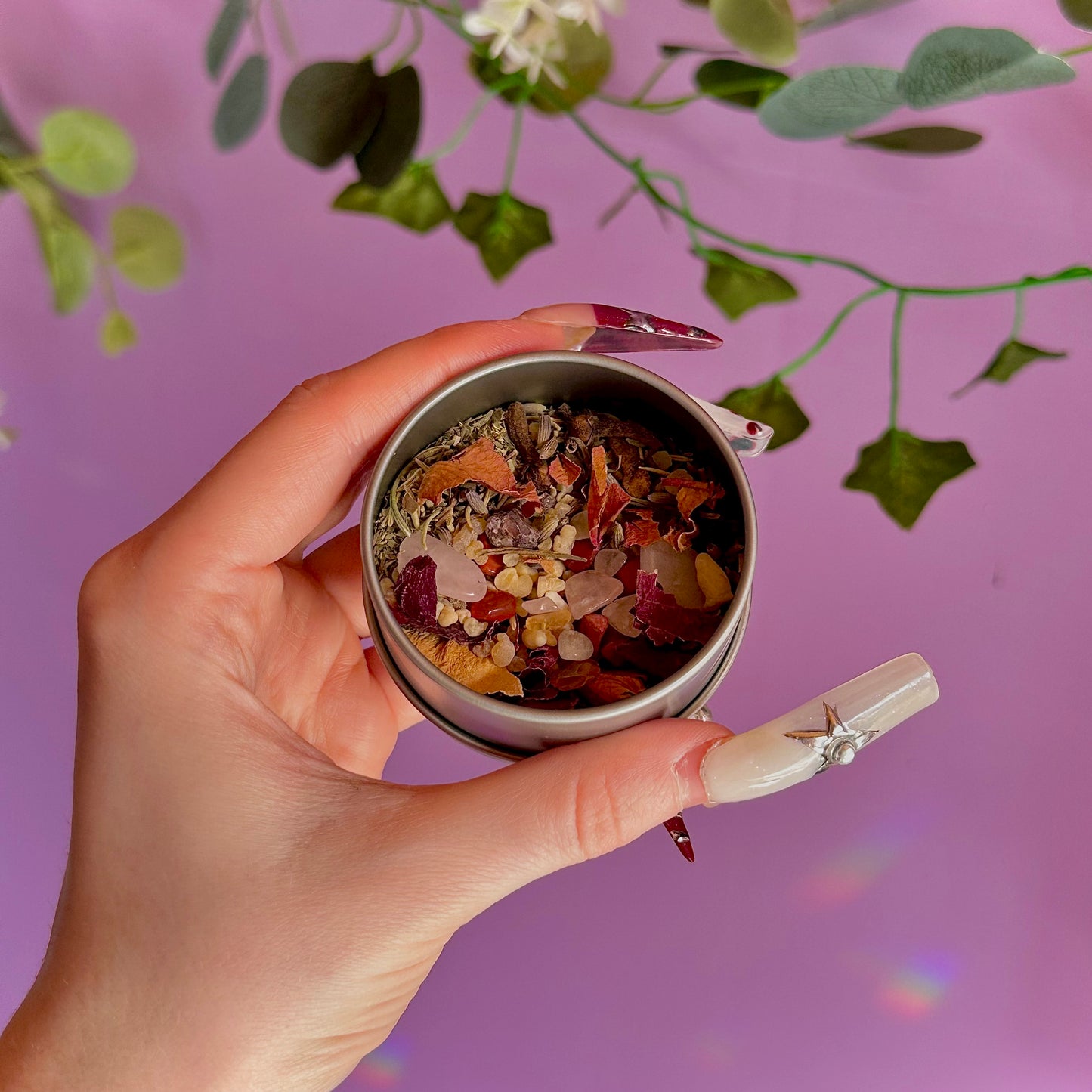 handmade spell blend tins ~ choose your intention