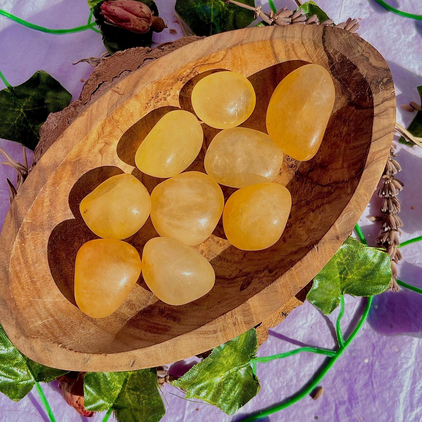 golden healer quartz tumble