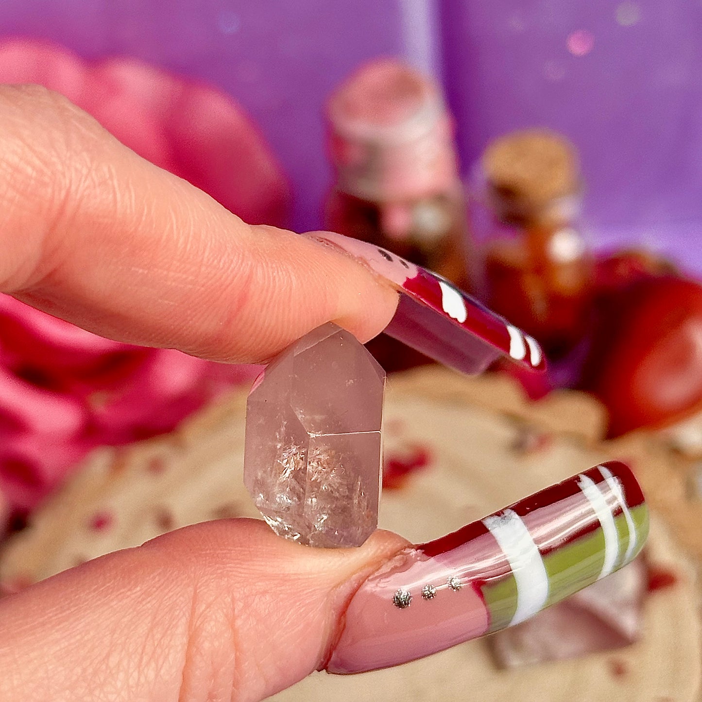 pink lithium quartz ~ choose your own